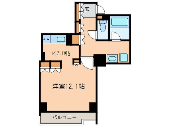 文京ｸﾞﾘｰﾝｺｰﾄﾋﾞｭｰﾀﾜｰ本駒込B棟の物件間取画像